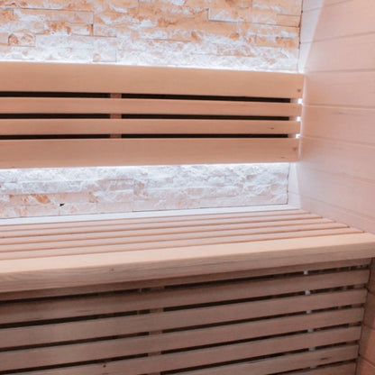 CenturaHeat - Double Bench Electric Steam Combined Sauna