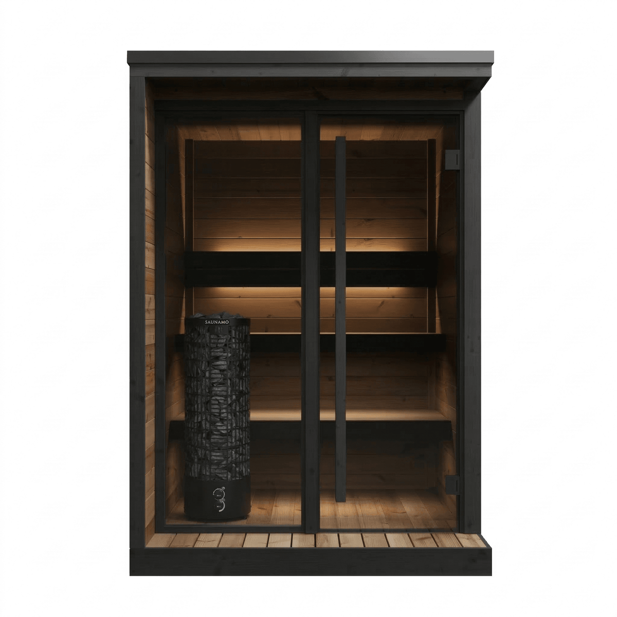 2-4 Person Hiki S Steam Garden Outdoor Sauna | Premium Thermowood - Your Fitness Hub