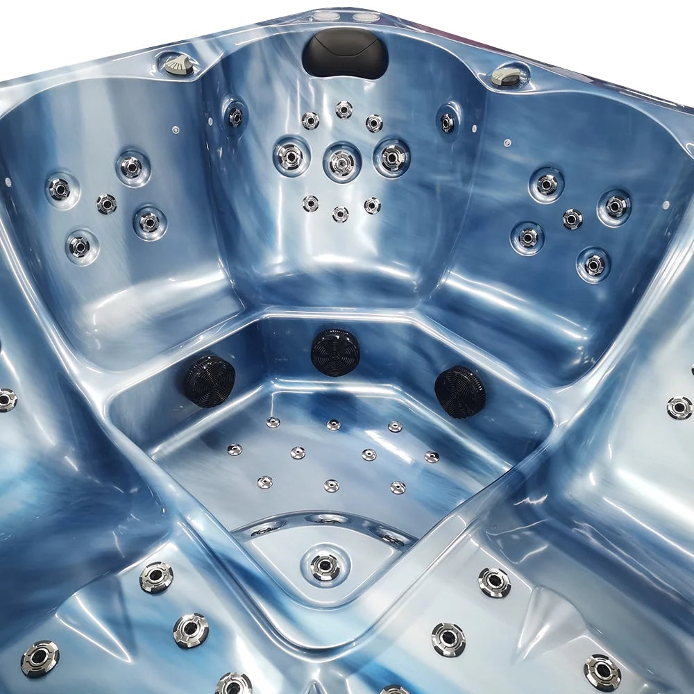 Matterhorn Premium 5 Seater Spa Hot Tub - Ocean Wave - Your Fitness Hub