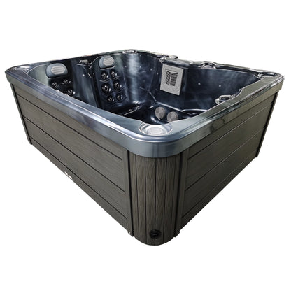 CenturaHeat - Triglav Premium 3-4 Seater Spa Hot Tub – Midnight Opal - Your Fitness Hub