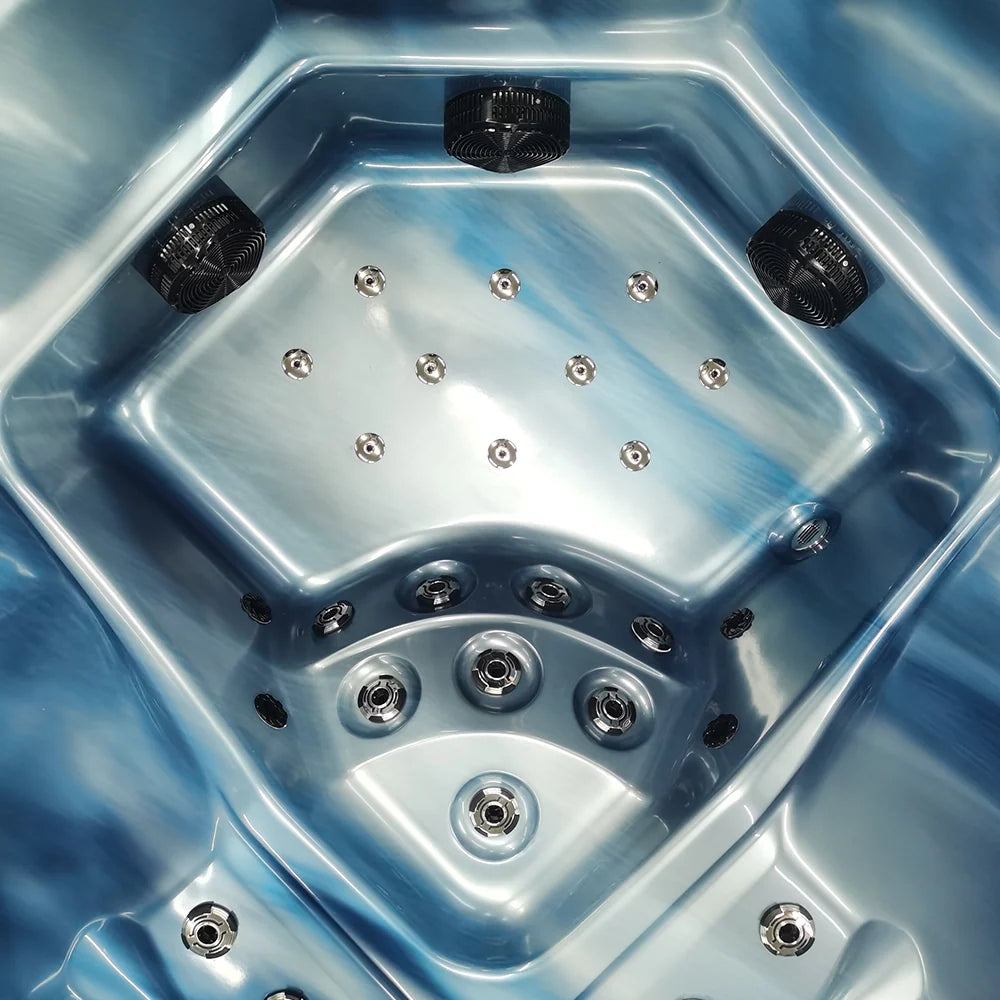 Matterhorn Premium 5 Seater Spa Hot Tub - Ocean Wave - Your Fitness Hub