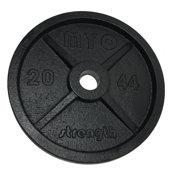 MYO Strength Olympic Cast Iron Discs