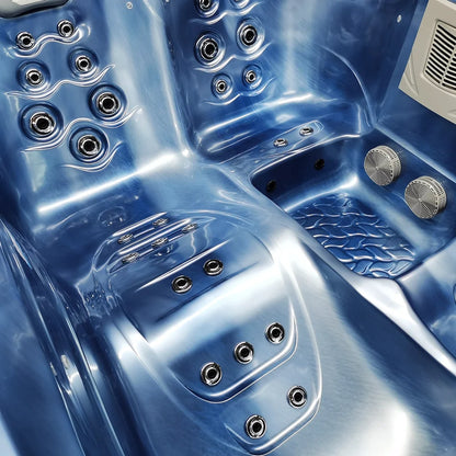 Centuraheat Triglav Luxury 3-4 Seater Spa Hot Tub - Ocean Wave - Your Fitness Hub