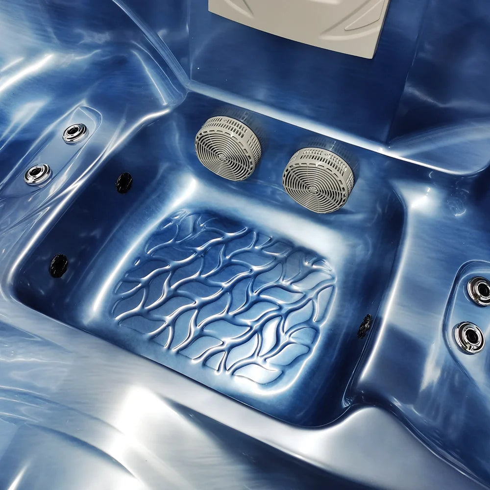 Centuraheat Triglav Luxury 3-4 Seater Spa Hot Tub - Ocean Wave - Your Fitness Hub