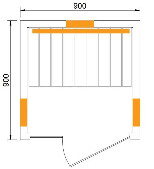 CenturaHeat - Single Infrared Light Sauna