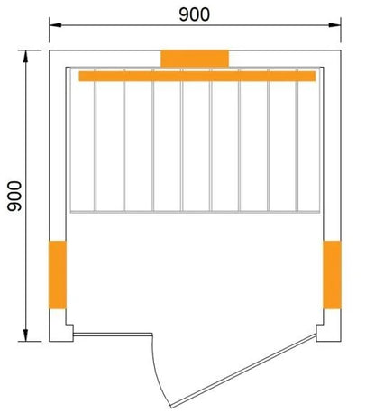 CenturaHeat - Single Infrared Light Sauna - Your Fitness Hub