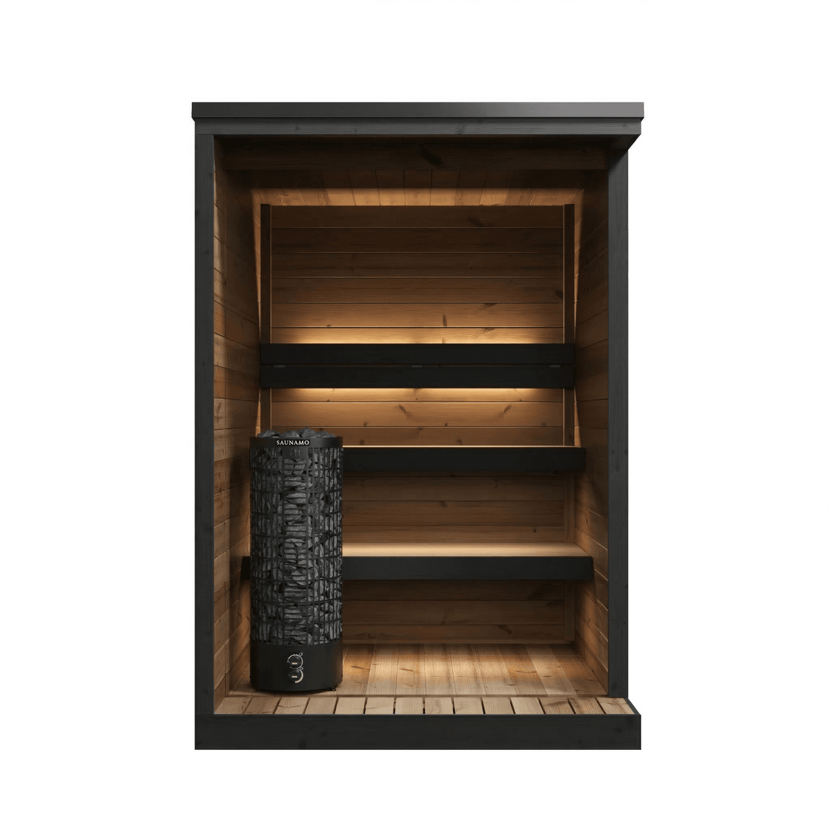 2-4 Person Hiki S Steam Garden Outdoor Sauna | Premium Thermowood - Your Fitness Hub