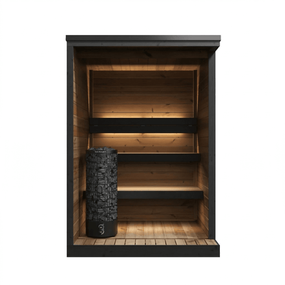 2-4 Person Hiki S Steam Garden Outdoor Sauna | Premium Thermowood - Your Fitness Hub
