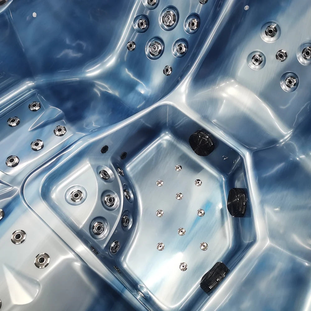 Matterhorn Premium 5 Seater Spa Hot Tub - Ocean Wave - Your Fitness Hub