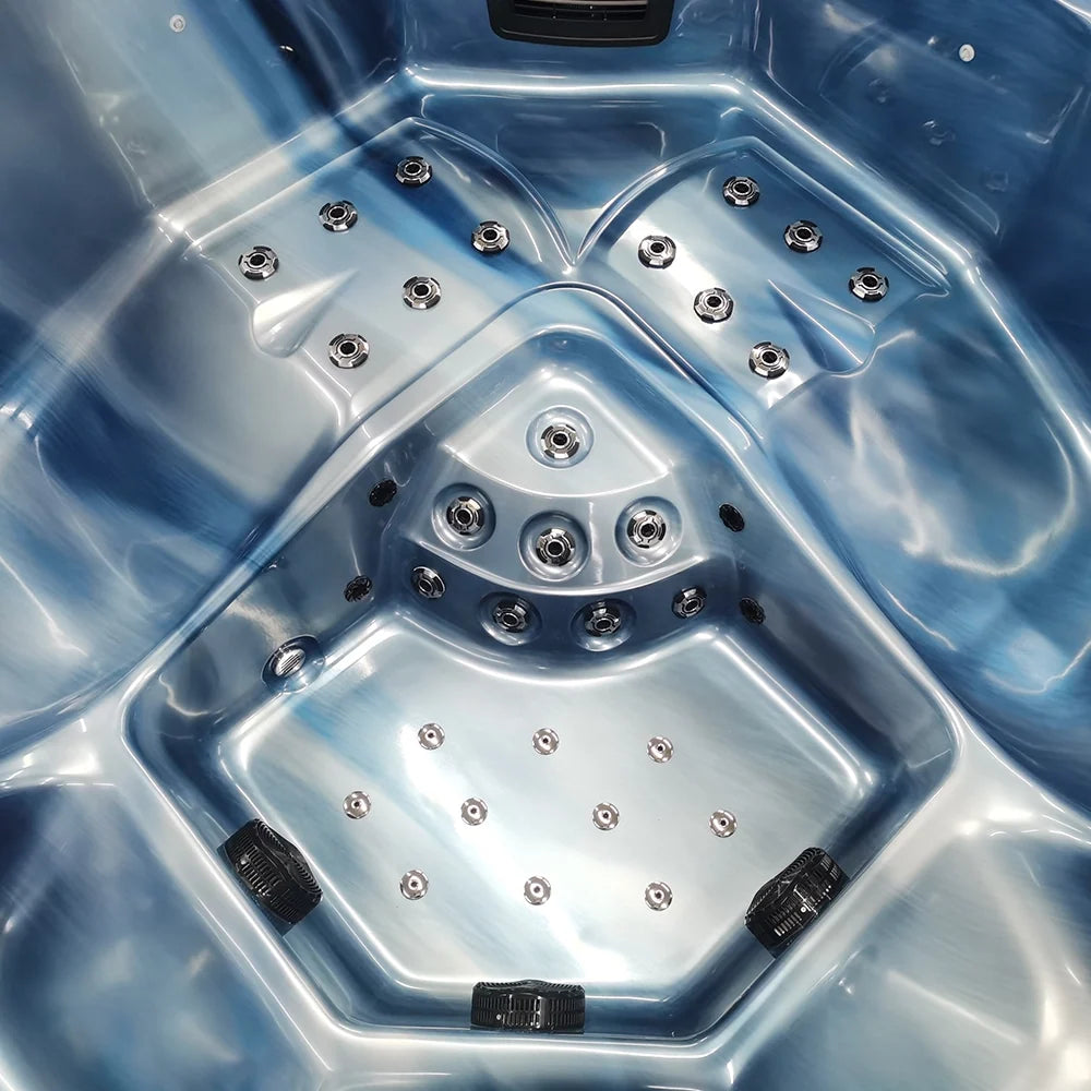 Matterhorn Premium 5 Seater Spa Hot Tub - Ocean Wave - Your Fitness Hub