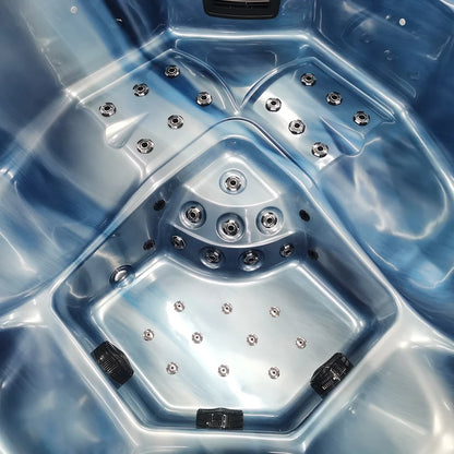Matterhorn Premium 5 Seater Spa Hot Tub - Ocean Wave - Your Fitness Hub