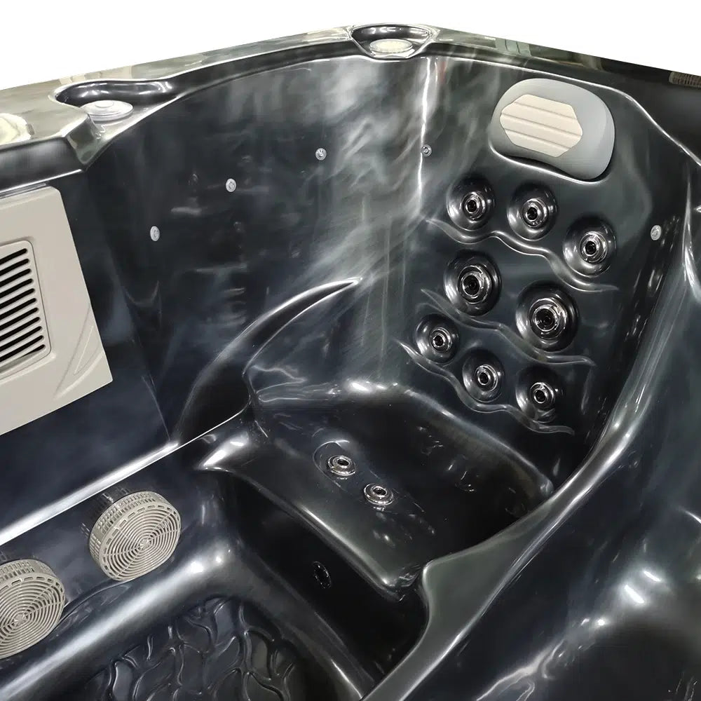 Centuraheat Triglav Luxury 3-4 Seater Spa Hot Tub - Midnight Opal - Your Fitness Hub