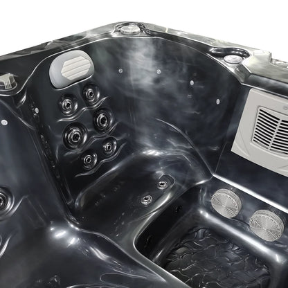 Centuraheat Triglav Luxury 3-4 Seater Spa Hot Tub - Midnight Opal - Your Fitness Hub
