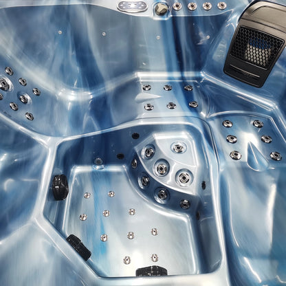 CenturaHeat - Matterhorn Premium 5 Seater Spa Hot Tub – Ocean Wave