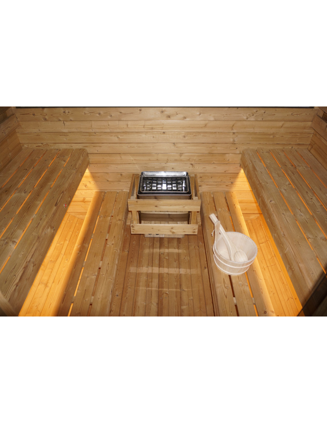 Global Relax - DHARANI CUBE - Outdoor Steam Sauna - 6 People