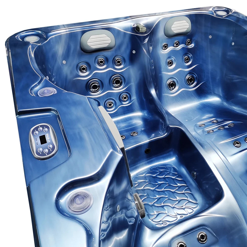 Centuraheat Triglav Luxury 3-4 Seater Spa Hot Tub - Ocean Wave - Your Fitness Hub