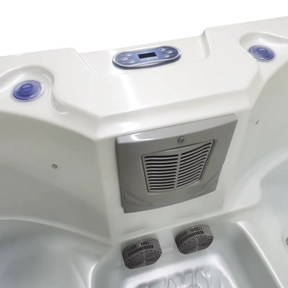 CenturaHeat - Triglav Premium 3-4 Seater Spa Hot Tub – White Pearlescent