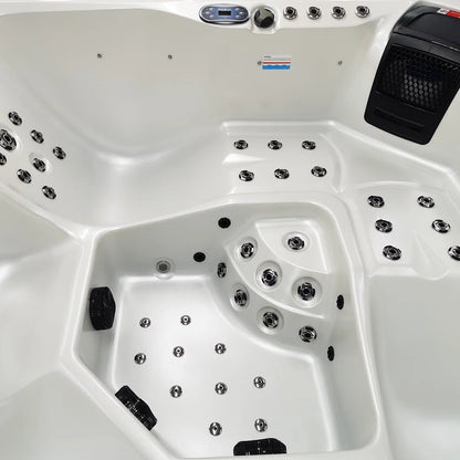 Matterhorn Premium 5 Seater Spa Hot Tub - White - Your Fitness Hub