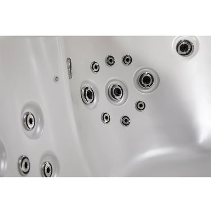 Matterhorn Premium 5 Seater Spa Hot Tub - White - Your Fitness Hub