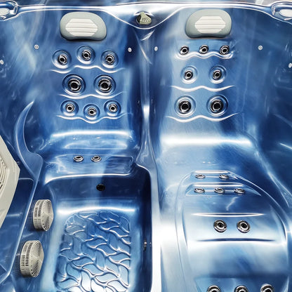 Centuraheat Triglav Luxury 3-4 Seater Spa Hot Tub - Ocean Wave - Your Fitness Hub