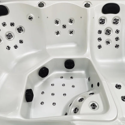 Matterhorn Premium 5 Seater Spa Hot Tub - White - Your Fitness Hub