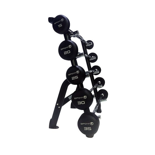 Gym Gear - Rubber Barbells Set