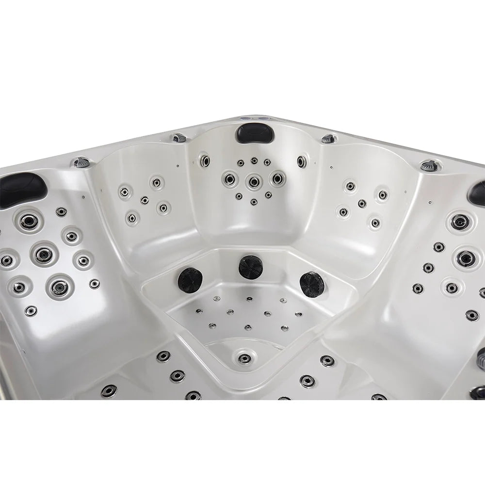 Matterhorn Premium 5 Seater Spa Hot Tub - White - Your Fitness Hub