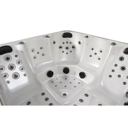Matterhorn Premium 5 Seater Spa Hot Tub - White - Your Fitness Hub
