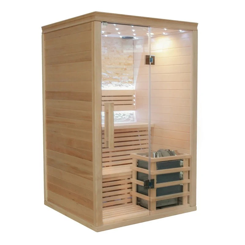 CenturaHeat - Double Bench Electric Steam Combined Sauna