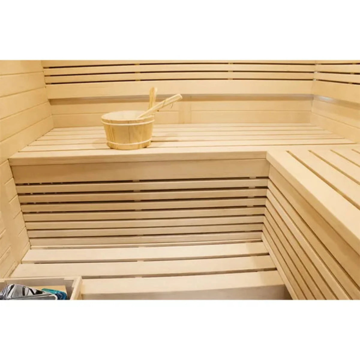CenturaHeat 3 Person Traditional Steam Relax Indoor Sauna - Your Fitness Hub