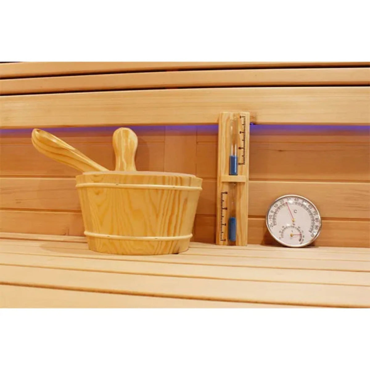 CenturaHeat 3 Person Traditional Steam Relax Indoor Sauna - Your Fitness Hub
