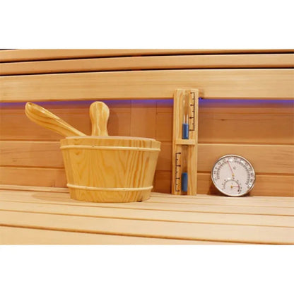 CenturaHeat 3 Person Traditional Steam Relax Indoor Sauna - Your Fitness Hub