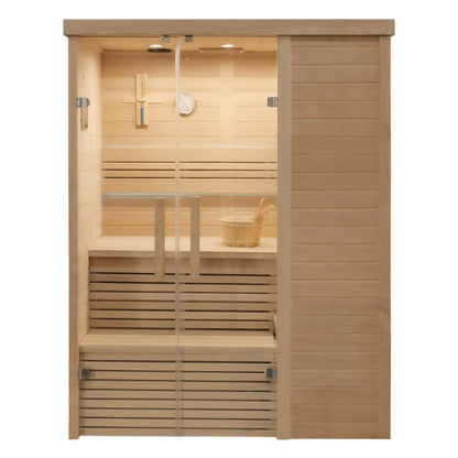 CenturaHeat 2 Person Traditional Steam Relax Indoor Sauna - Your Fitness Hub