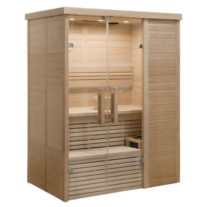 CenturaHeat 2 Person Traditional Steam Relax Indoor Sauna - Your Fitness Hub