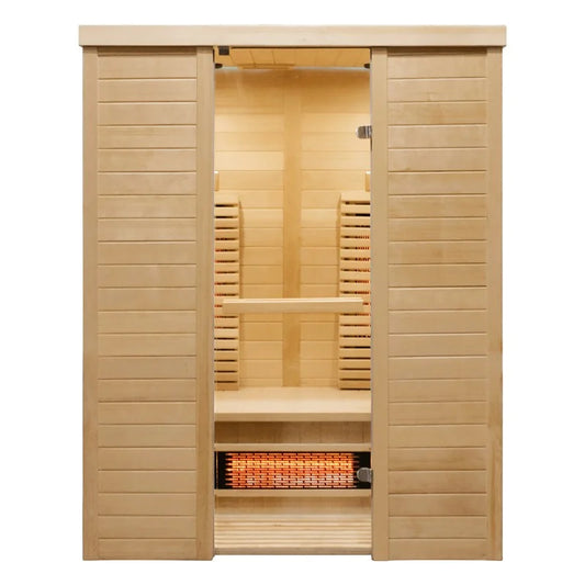 CenturaHeat - Double 2 Person Combination Bio Indoor Sauna