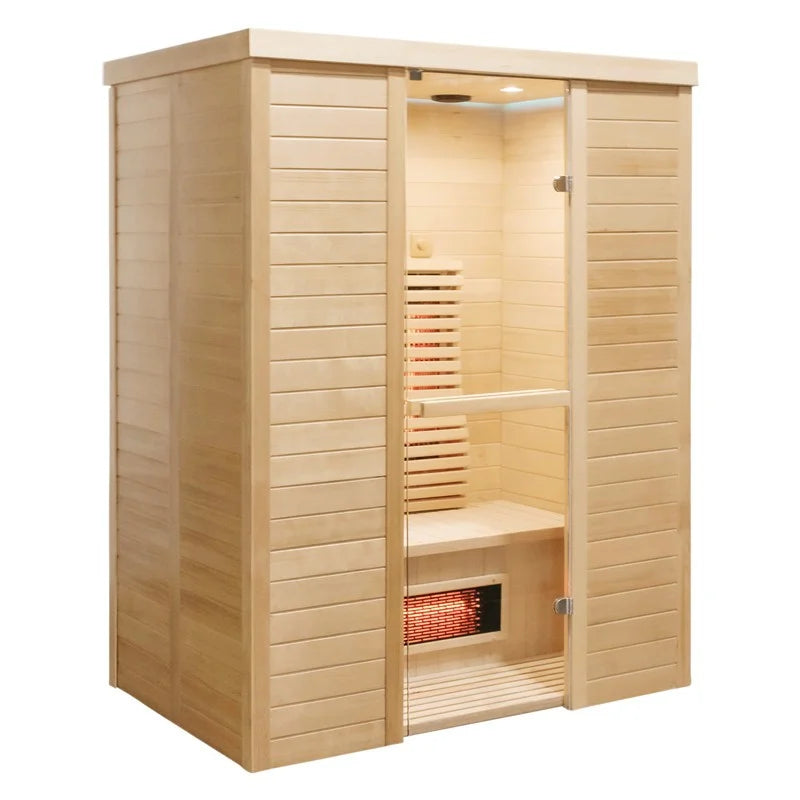 CenturaHeat - Double 2 Person Combination Bio Indoor Sauna