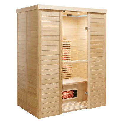 CenturaHeat - Double 2 Person Combination Bio Indoor Sauna - Your Fitness Hub