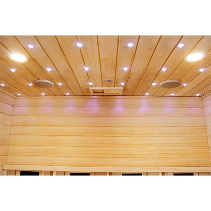 CenturaHeat - 4 Person Combination Bio Indoor Sauna