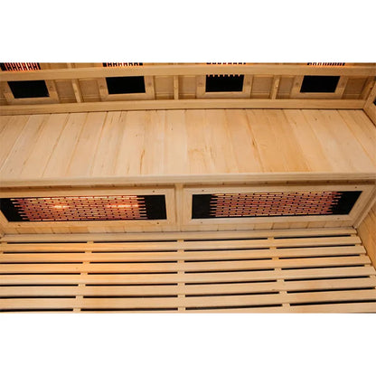 CenturaHeat - 4 Person Combination Bio Indoor Sauna