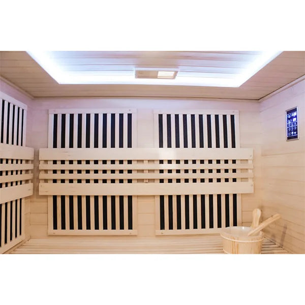 CenturaHeat - 4 Person Combination Bio Indoor Sauna - 6100W