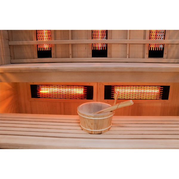 CenturaHeat 5-8 Person Combination Bio Indoor Sauna - 6950W - Your Fitness Hub
