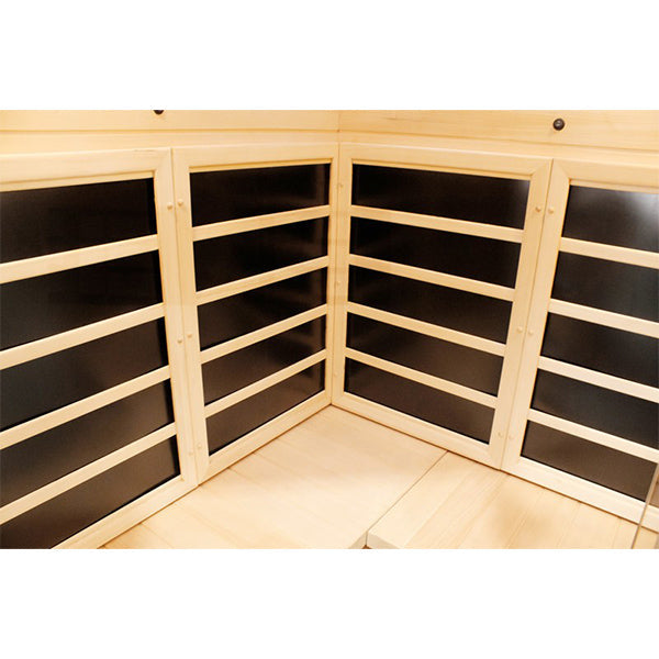 CenturaHeat 2-3 Person Diamond Corner Indoor Sauna - Your Fitness Hub