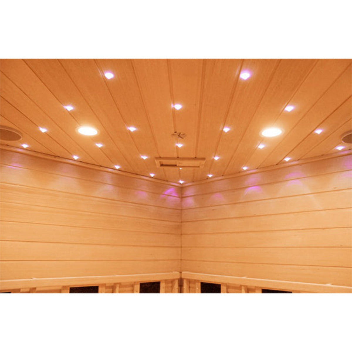 CenturaHeat 4-5 Person Infrared Diamond Corner Indoor Sauna - Your Fitness Hub