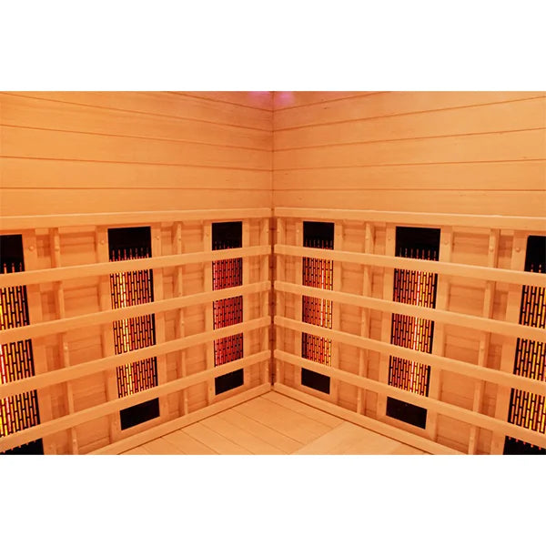 CenturaHeat - 4-5 Person Diamond Corner Sauna - 3500W