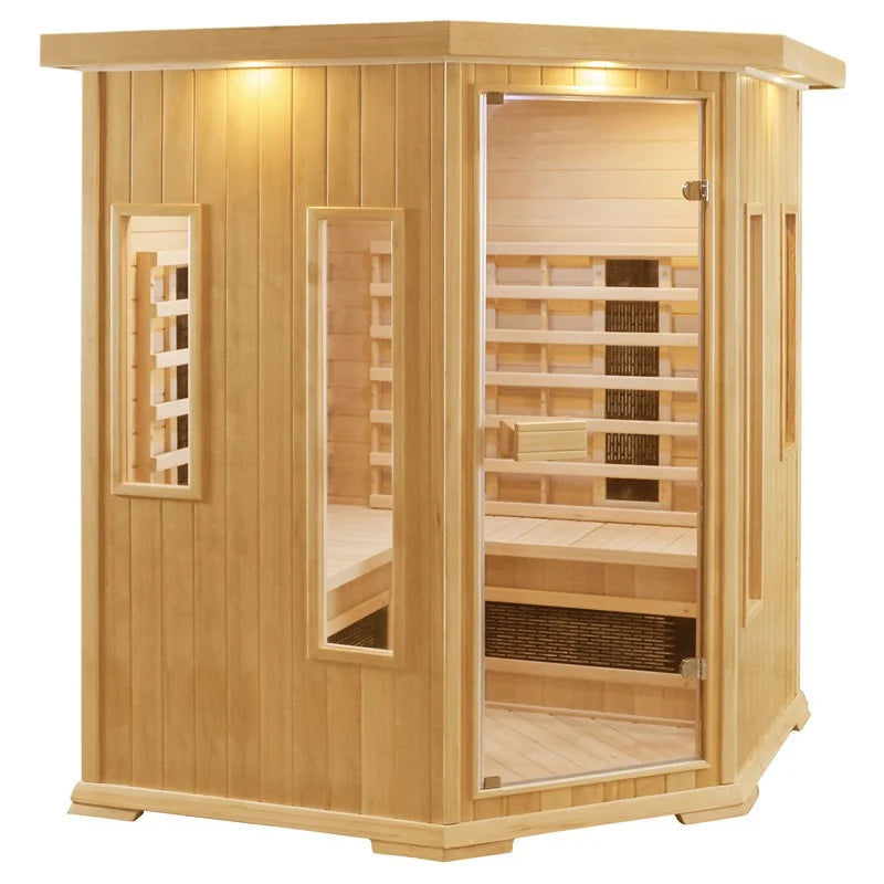 CenturaHeat - 4-5 Person Diamond Corner Sauna - 3000W