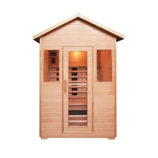 CenturaHeat - 3 Person Outdoor Infrared Sauna - HS-D001A