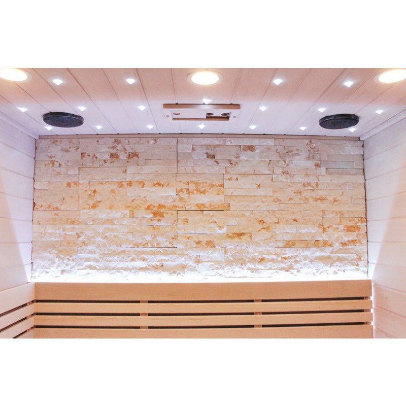 CenturaHeat Luxury Steam Traditional Indoor Sauna with Glass Door - Your Fitness Hub