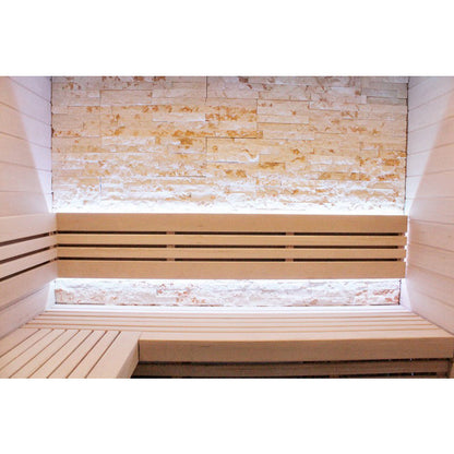 CenturaHeat Luxury Steam Traditional Indoor Sauna with Glass Door - Your Fitness Hub