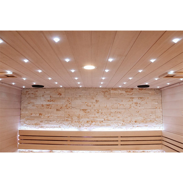CenturaHeat Luxury Traditional Steam 5-6 Person Indoor Sauna - Your Fitness Hub