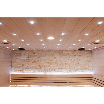 CenturaHeat Luxury Traditional Steam 5-6 Person Indoor Sauna - Your Fitness Hub